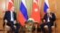 Раҷаб Таййиб Эрдуғон ва Владимир Путин. Сочи, 4-уми сентябри соли 2023