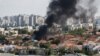 Дим після одного з ракетних ударів угруповання «Хамас» по території Ізраїлю. Місто Ашкелон, 7 жовтня 2023 року