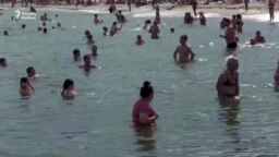 Odessada çimərliklər açıldı