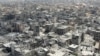 Ndërtesa të shkatërruara në Han Junis të Gazës. 22 prill 2024. 