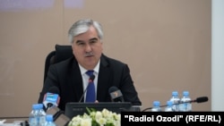 Файзиддин Қаҳҳорзода, вазири молияи Тоҷикистон.