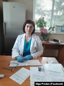Olga Prodan, medic de familie la Cimișlia