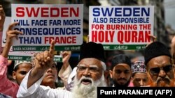 Hindistanly protestçiler