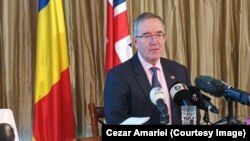 Andrew Noble, ambasadorul Marii Britanii în România, susține că ajutorul oferit Ucrainei nu va fi afectat de criza din Orientul Mijlociu.