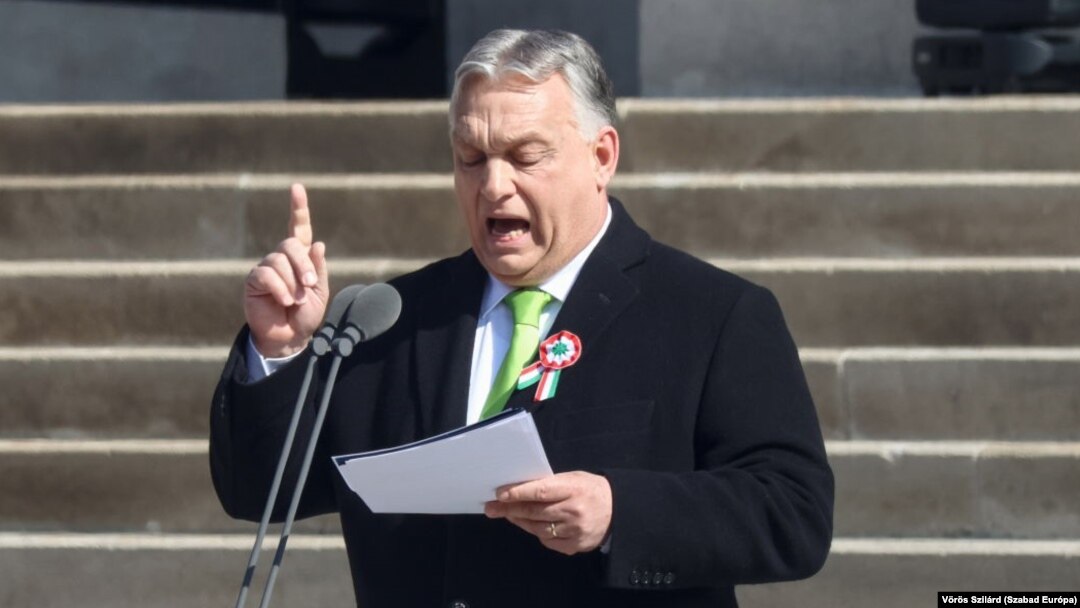 In a speech on March 15, Hungarian Prime Minister Viktor Orban, who has often clashed with the EU during his time in power, said Hungary had to choose between "Brussels and Hungarian freedom."
