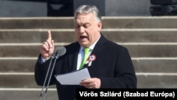 In a speech on March 15, Hungarian Prime Minister Viktor Orban, who has often clashed with the EU during his time in power, said Hungary had to choose between "Brussels and Hungarian freedom."