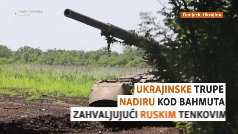 Ukrajinci napreduju na zarobljenim ruskim tenkovima