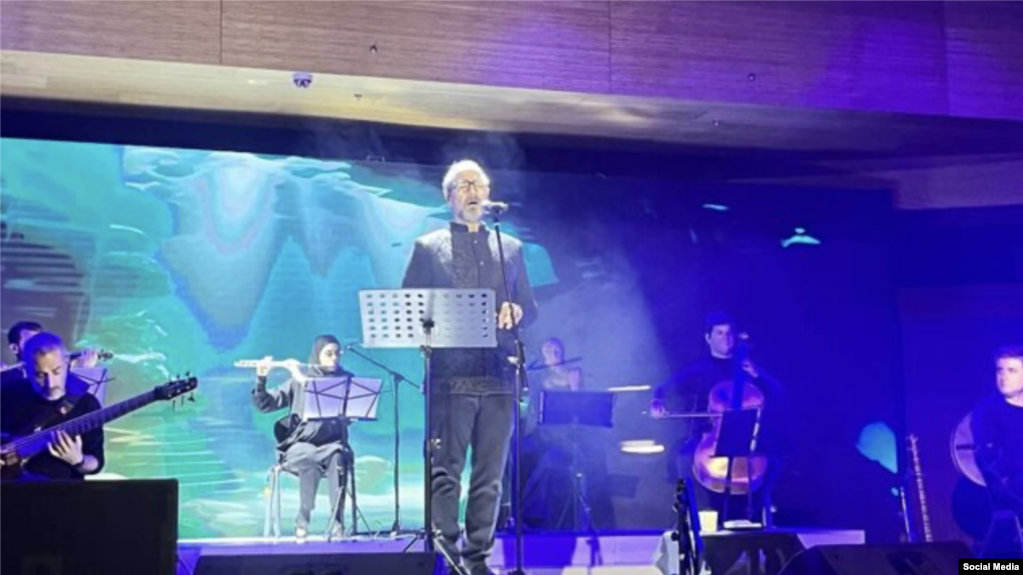 تصویر منتشرشده از کنسرت علیرضا قربانی در اصفهان