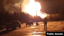 Взрыв в Свердловской области России