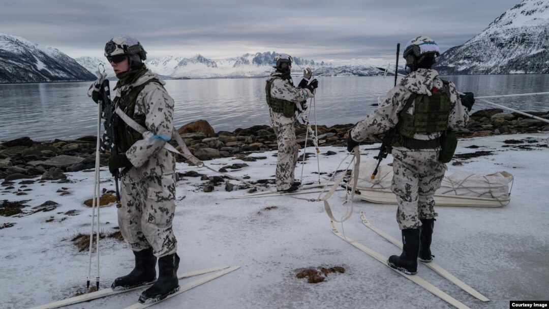 Pușcașii marini finlandezi participă la primele exerciții militare sub egida NATO de când țara lor este membră în alianță (Nordic Response 24. Foto: NATO) 