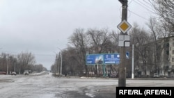 Центр оккупированного Луганска. Украина, февраль 2024 года