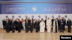 Участники мирного саммита, Каир, 21 октября 2023 года