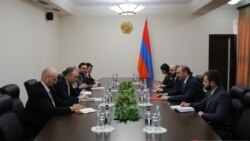 Տարածաշրջանային այցով Հայաստան ժամանած Տոյվո Կլաարին ընդունել է ԱԽ քարտուղար Արմեն Գրիգորյանը