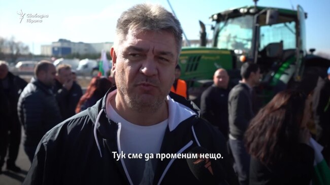 "Тотална промяна". За какво протестират земеделците край Пловдив
