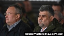 Prietenia dintre premierul Marcel Ciolacu (dreapta) și liderul PNL Nicolae Ciucă s-ar putea strica. Ambii ar vrea să fie candidați unici la prezidențiale.
