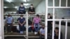 Prisoners in a prison in Iran
