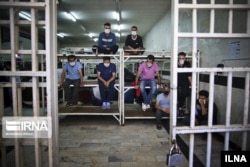 A human rights groups says it has received "alarming reports" about prisons in Iran, indicating "a pattern of serious human rights violations" that has worsened since the outbreak of the war. (file photo)