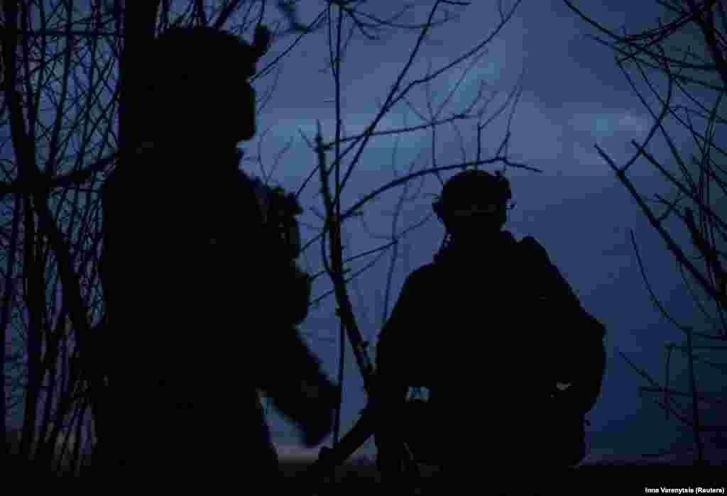 Ukrainian soldiers patrol near Avdiyivka on February 20.&nbsp; The strategic importance of Avdiyivka&#39;s capture by Russian forces is disputed by analysts.&nbsp;Some Western analysts believe the town&#39;s capture will significantly help Russia&#39;s offensive logistics and limit Ukraine&#39;s shelling of the city of Donetsk a few kilometers to the south.