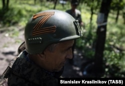 Боец добровольческого подразделения "Барс-12" на Северском направлении. Украина, 4 июня 2023 года