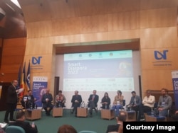 În luna aprilie, Marius Stan a participat la conferința SmartDiaspora 2023, unde a prezentat un proiect legal de inteligența artificială.