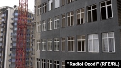 Як бинои навсохт дар Душанбе