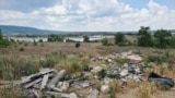 Свалка у Белогорского водохранилища. Крым, 2024 год