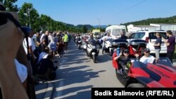 Dolazak motociklista iz Sarajeva, Potočari, 10. juli 2023.