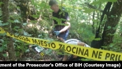 Ekshumacija posmrtnih ostataka u okolini Foče, jul 2023. 