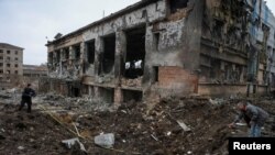 Руйнування в Харкові внаслідок російського удару 2 січня 2024 року