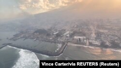 Последици од пожарите на Мауи, илустрација