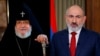 Armenia- Combo photo of Catholicos of All Armenians Garegin II and Armenian Prime Minister Nikol Pashinyan