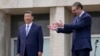 Belgrade, Serbia - Serbian President Aleksandar Vucic and Chinese President Xi Jinping