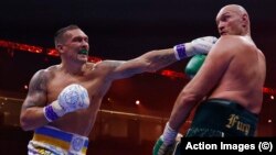 Бой между украинским боксером из Крыма Александром Усиком и британцем Тайсоном Фьюри, 19 мая 2024 года
