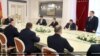 Аляксандар Лукашэнка разглядае кадравыя пытаньні. 22 красавіка 2024 году
