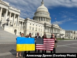 Александр Дрюке під час участі в Ukraine Action Summit, який проходив у Вашингтоні 23-25 квітня 2023 року