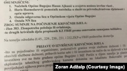 Krivična prijava protiv načelnika Općine Bugojno, Hasana Ajkunića.