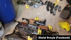 Oružje pronađeno na severu Kosova u septembru 2023. 