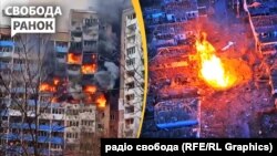 Загоряння у житлових будинках та наслідки влучення по інфраструктурі. Російська ракетна атака по Україні вранці 7 лютого 2024 року