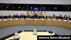 Заседание Контактной группы по обороне Украины в формате «Рамштайн». Брюссель, 14 февраля 2023 года