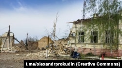 Обстрелянное село Станислав Херсонской области, май 2023 года