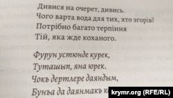 Сторінка з книги Анастасії Левкової «За Перекопом є земля»