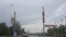 Баткен облусунун Кызыл-Кыя шаарына кире бериш. Иллюстрациялык сүрөт.