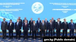 Участники саммита глав правительств стран-участниц ШОС, 26 октября 2023 г.