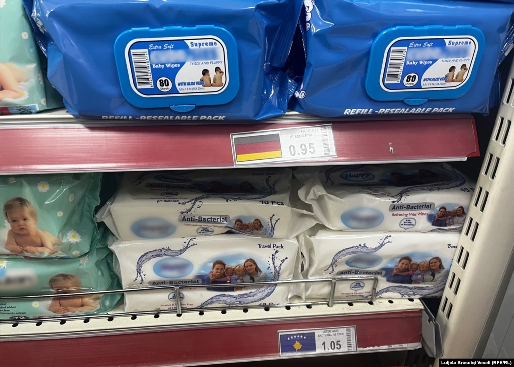 4. Dy produkte, njëri produkt vendor e tjetri gjerman. Produkti vendor më i shtrenjtë sesa ai gjerman.