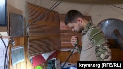 Офицер «Вегас» координирует работу в зоне боевых действий бойцов 79-й ОДШБр