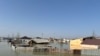 Kazakhstan – spring flood, Qulsary town, Atyrau region. 10 April 2024