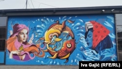 Neki od murala nastalih u okviru festivala "All Girls Street Art Jam"