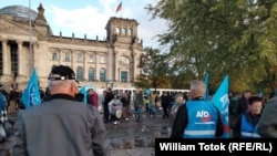  Manifestație a partidului Alternativa pentru Germania