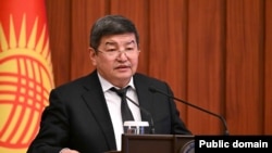 Глава Кабмина Кыргызстана Акылбек Жапаров.