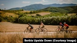 Jedna od biciklističkih tura grupe "Serbia Upside Down" (foto arhiv)